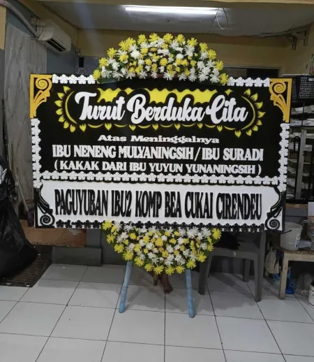 Papan Bunga Duka Lagoon Avenue Ballroom Bekasi